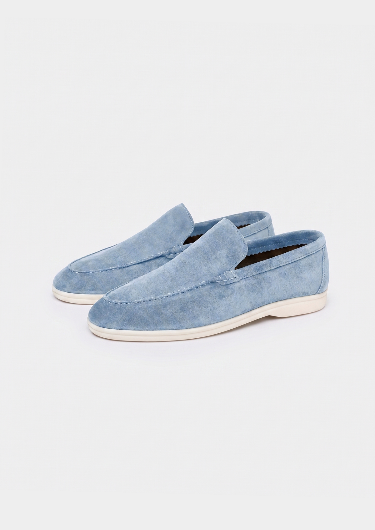 Marina Loafers - Baby Blue | Portovelli