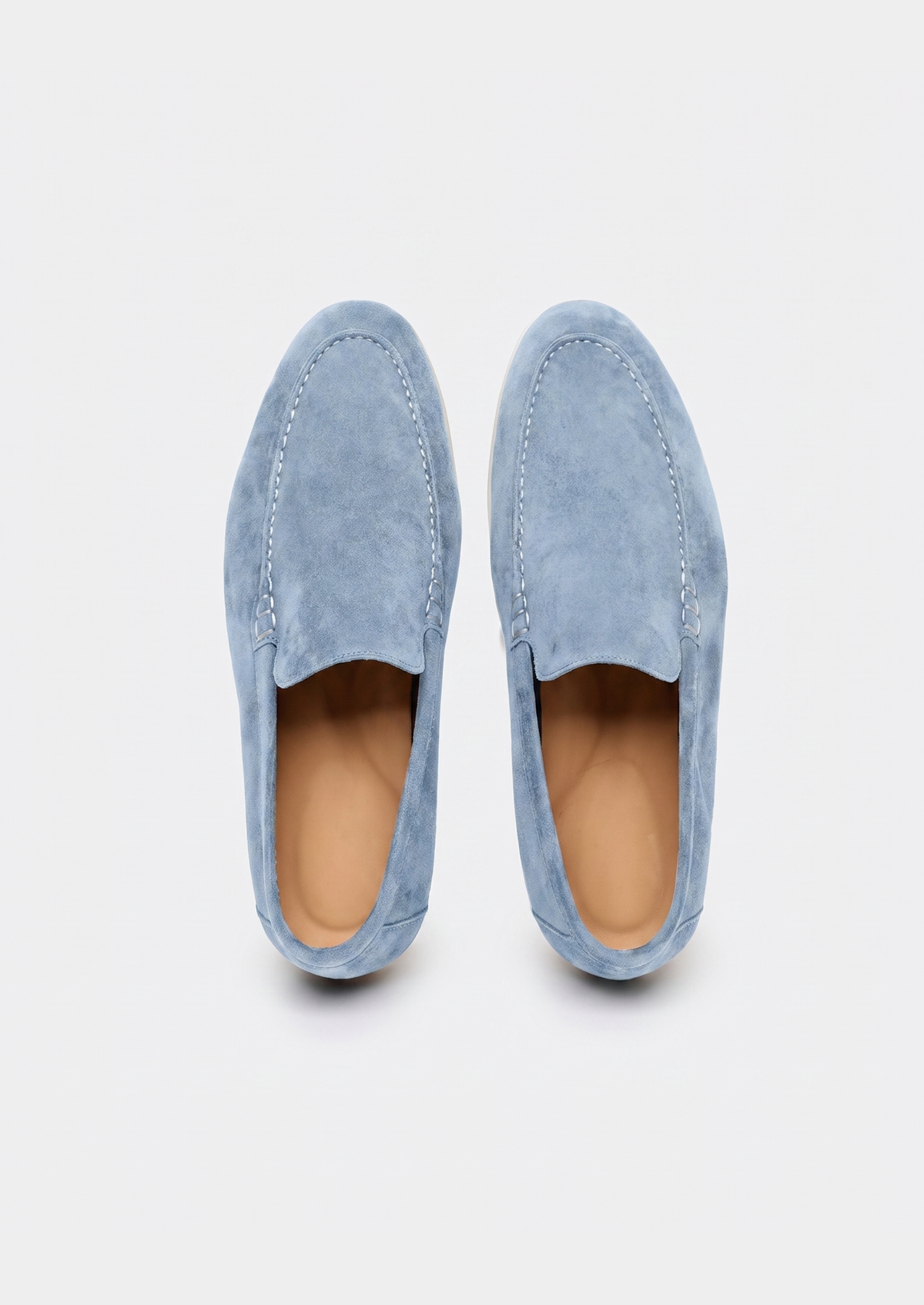 Marina Loafers - Baby Blue | Portovelli