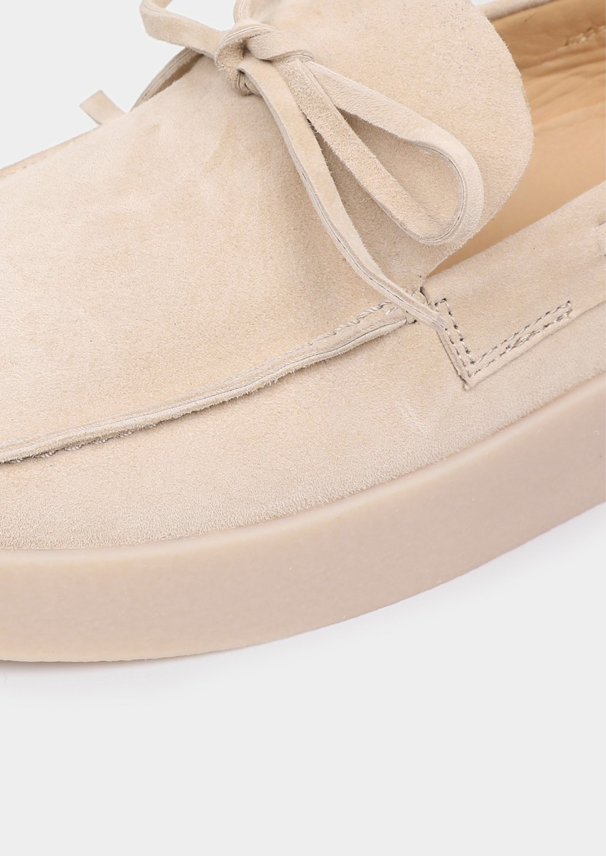 Ivory Boat Loafers | Portovelli