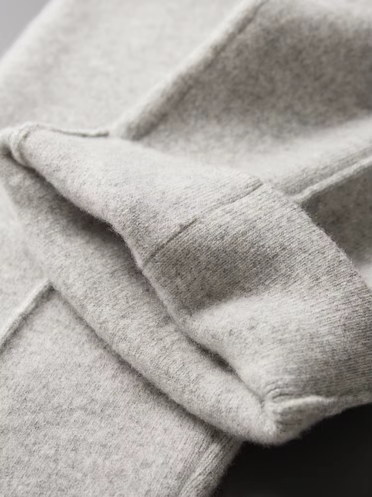 Pure Extra-Fine Merino Wool Leisure Trousers | Portovelli