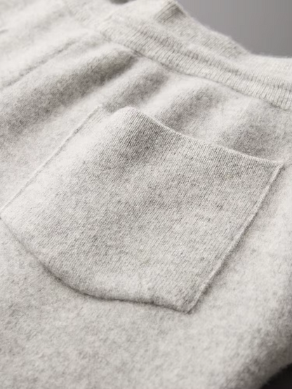 Pure Extra-Fine Merino Wool Leisure Trousers | Portovelli