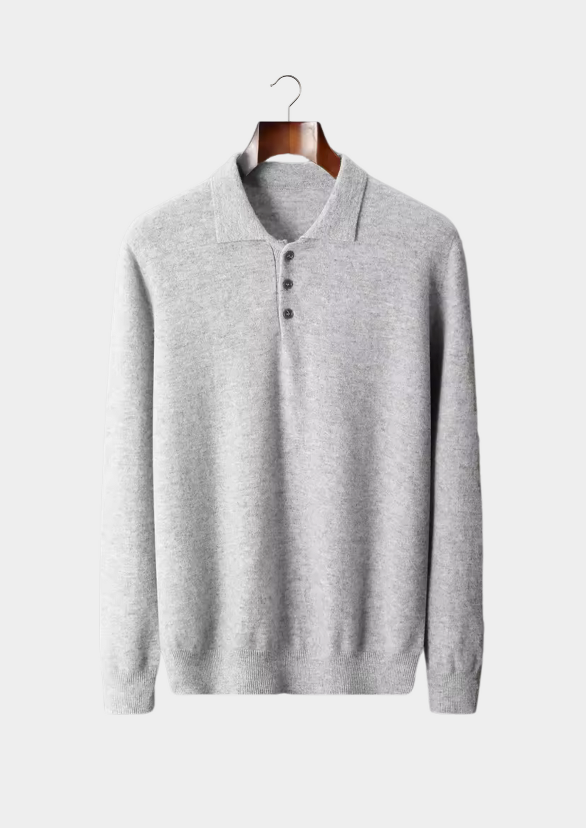 Pure Extra-Fine Merino Wool Classic Sweater Polo | Portovelli