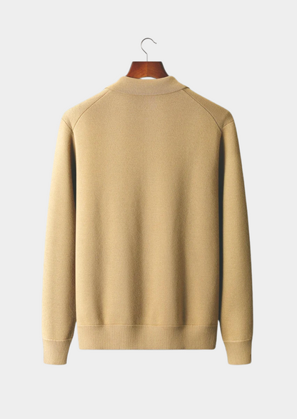 Pure Extra-Fine Merino Wool Button Overshirt | Portovelli