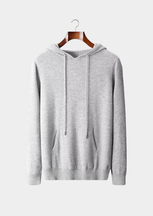 Pure Extra-Fine Merino Wool Leisure Hoodie | Portovelli