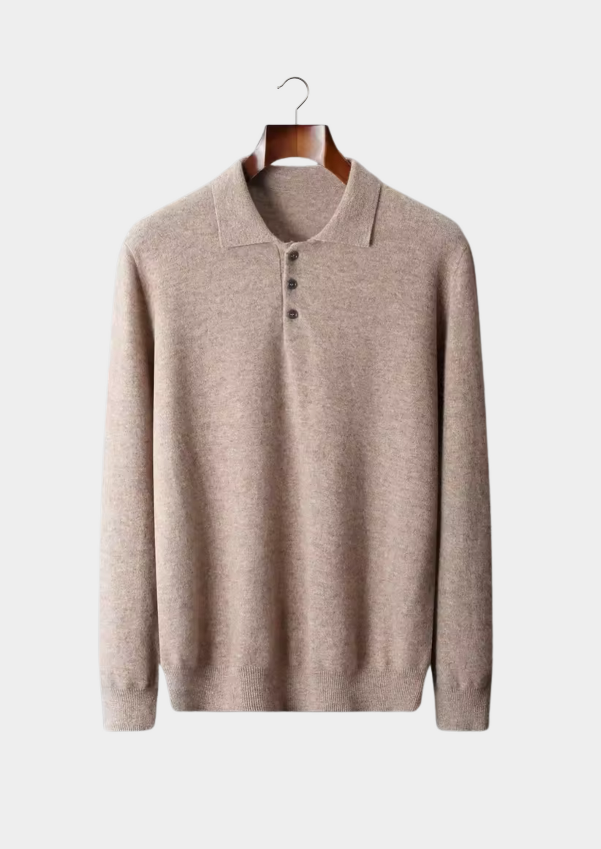 Pure Extra-Fine Merino Wool Classic Sweater Polo | Portovelli