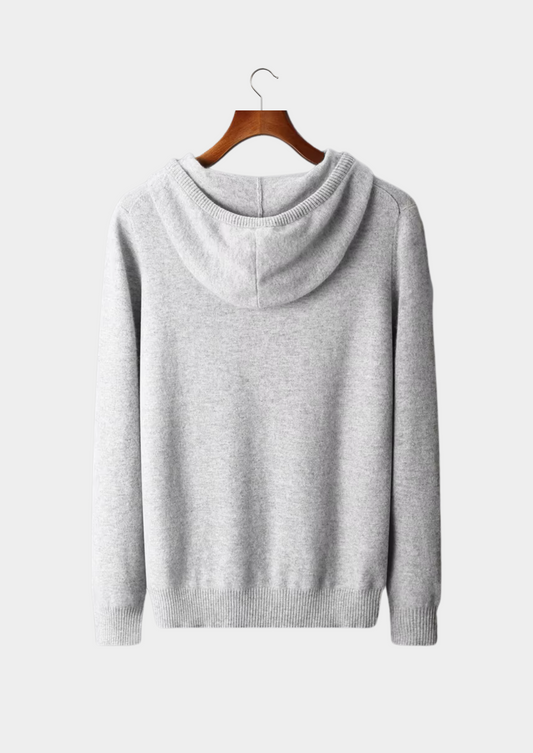 Pure Extra-Fine Merino Wool Leisure Hoodie | Portovelli
