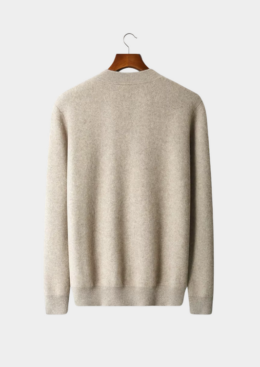 Pure Extra-Fine Merino Wool V-Neck Cardigan | Portovelli