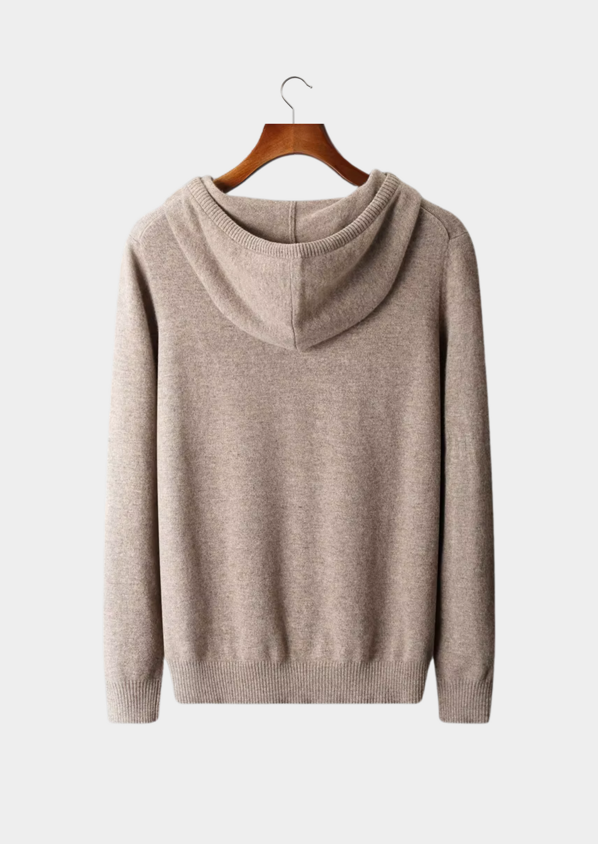 Pure Extra-Fine Merino Wool Leisure Hoodie | Portovelli