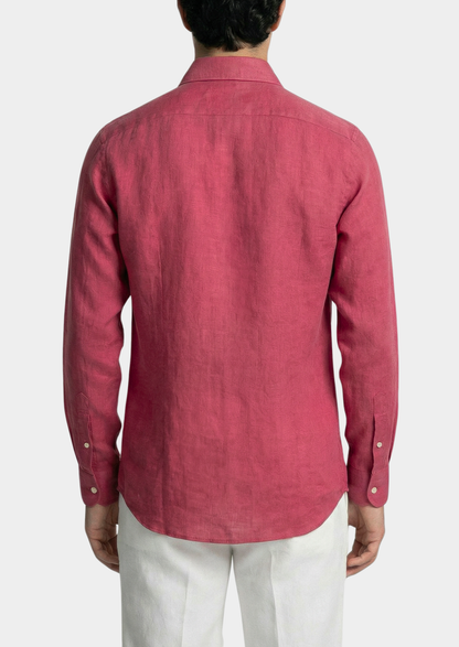 Portofino Coastal Shirt - Pink | Portovelli