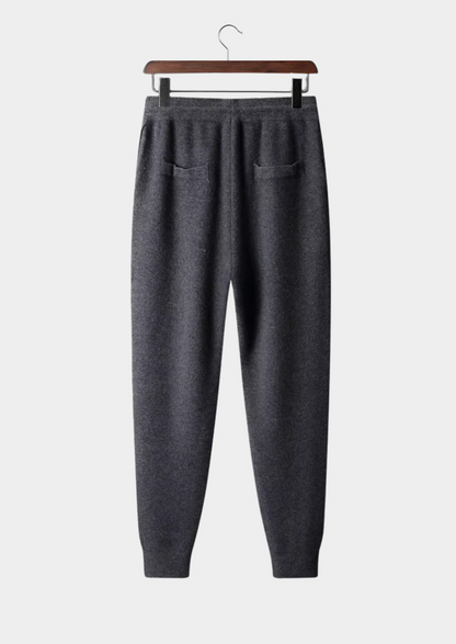 Pure Extra-Fine Merino Wool Leisure Joggers | Portovelli