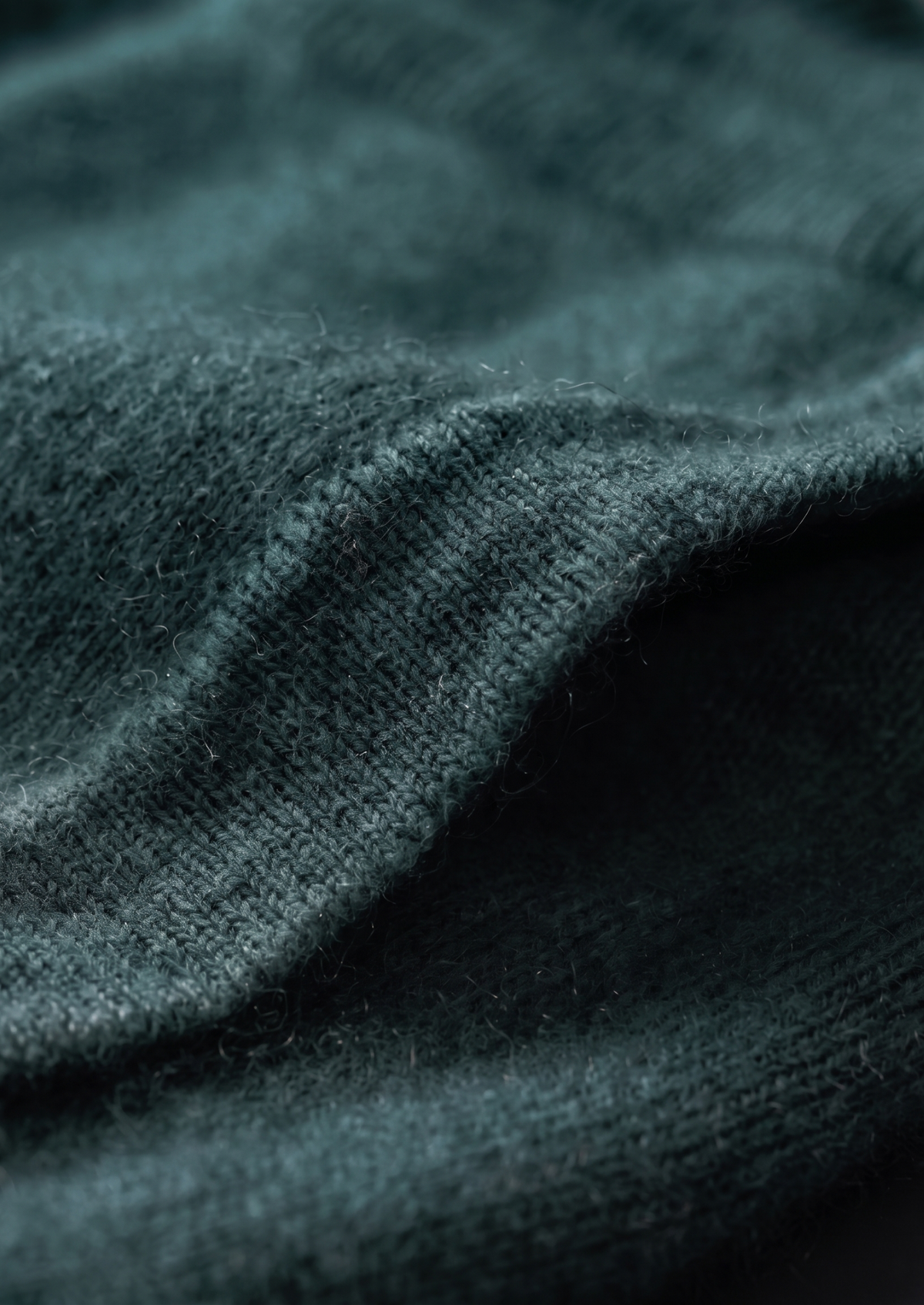Pure Extra-Fine Merino Wool Sea Green Luzzo Set | Portovelli