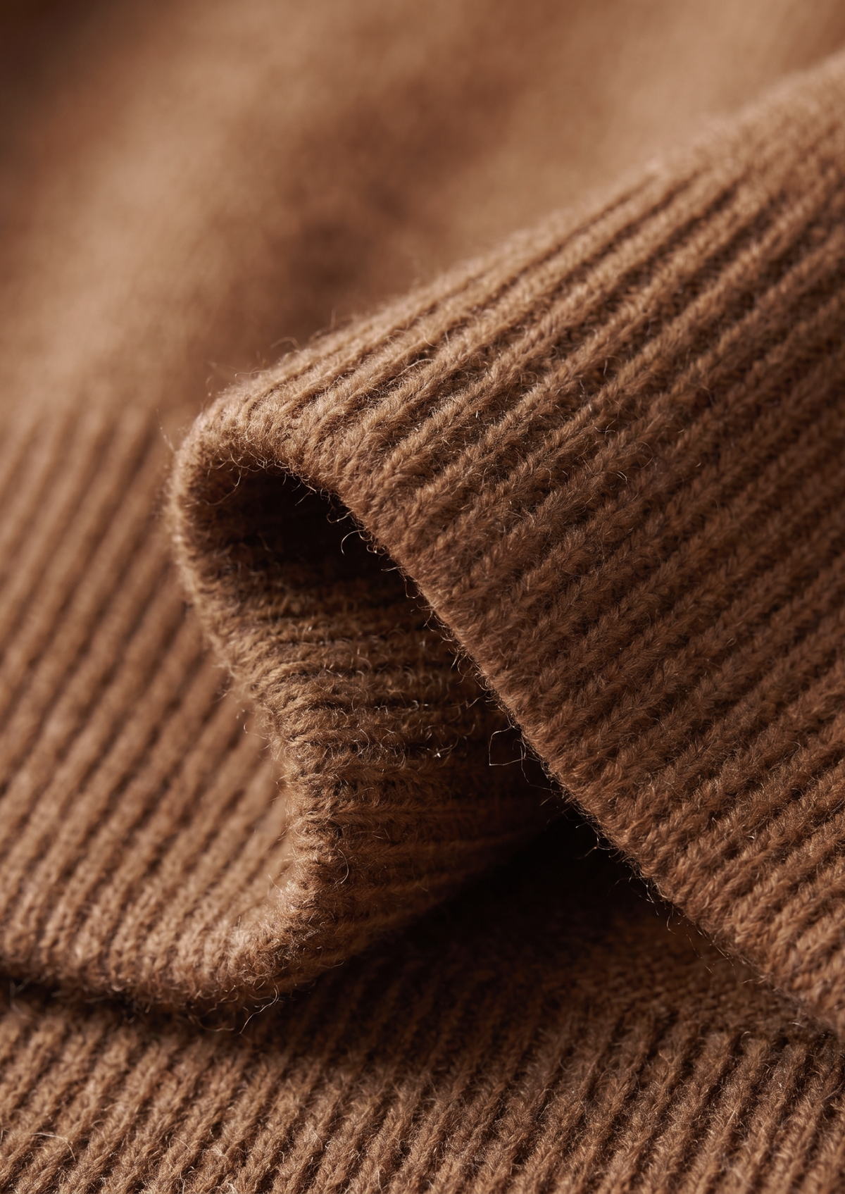 Pure Extra-Fine Merino Wool Caramel Luzzo Set | Portovelli