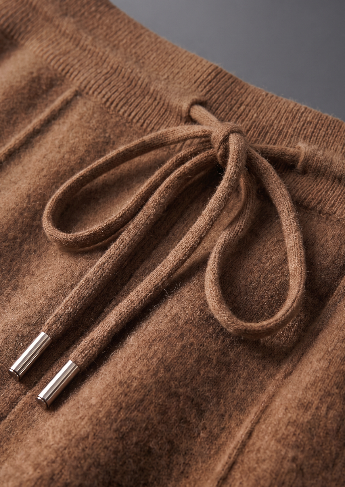 Pure Extra-Fine Merino Wool Caramel Luzzo Set | Portovelli