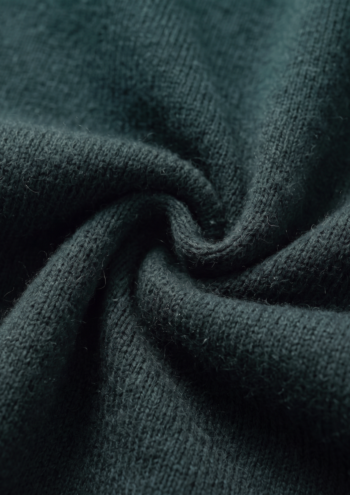 Pure Extra-Fine Merino Wool Sea Green Luzzo Set | Portovelli