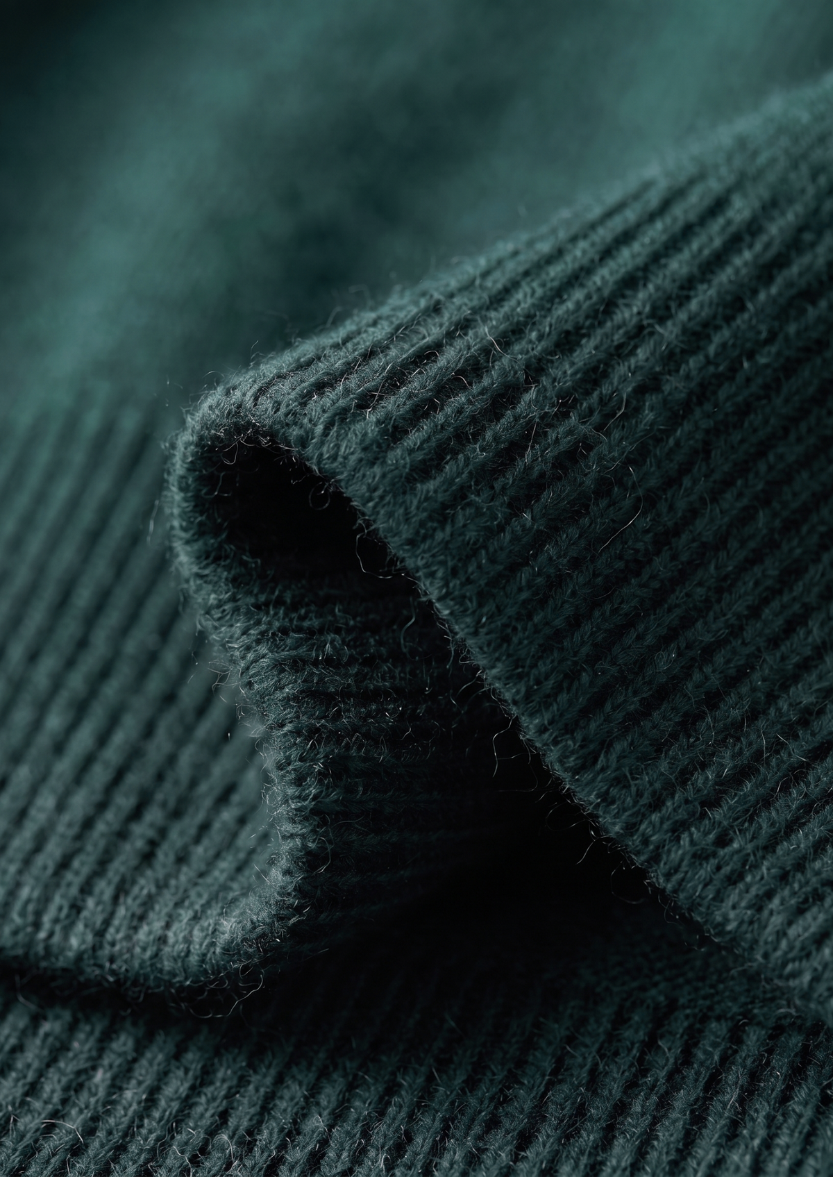 Pure Extra-Fine Merino Wool Sea Green Luzzo Set | Portovelli