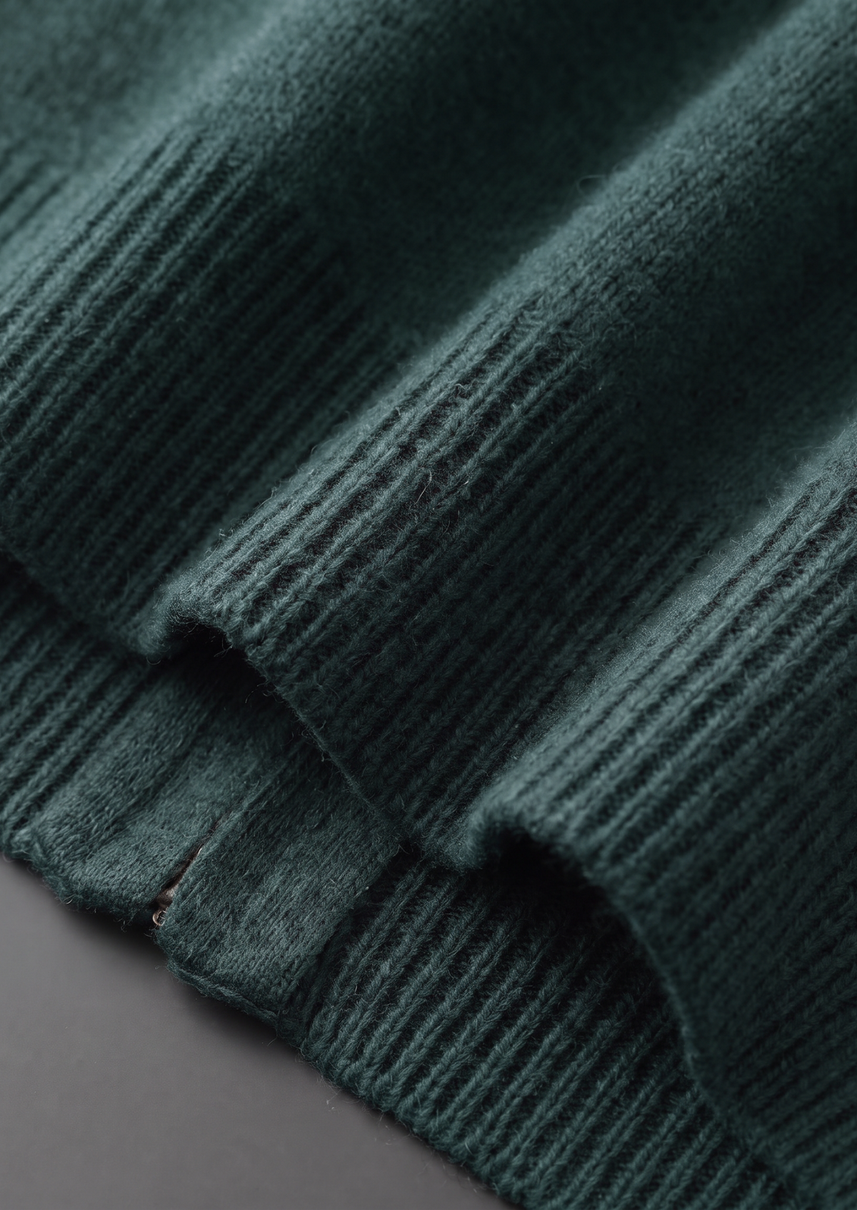 Pure Extra-Fine Merino Wool Sea Green Luzzo Set | Portovelli