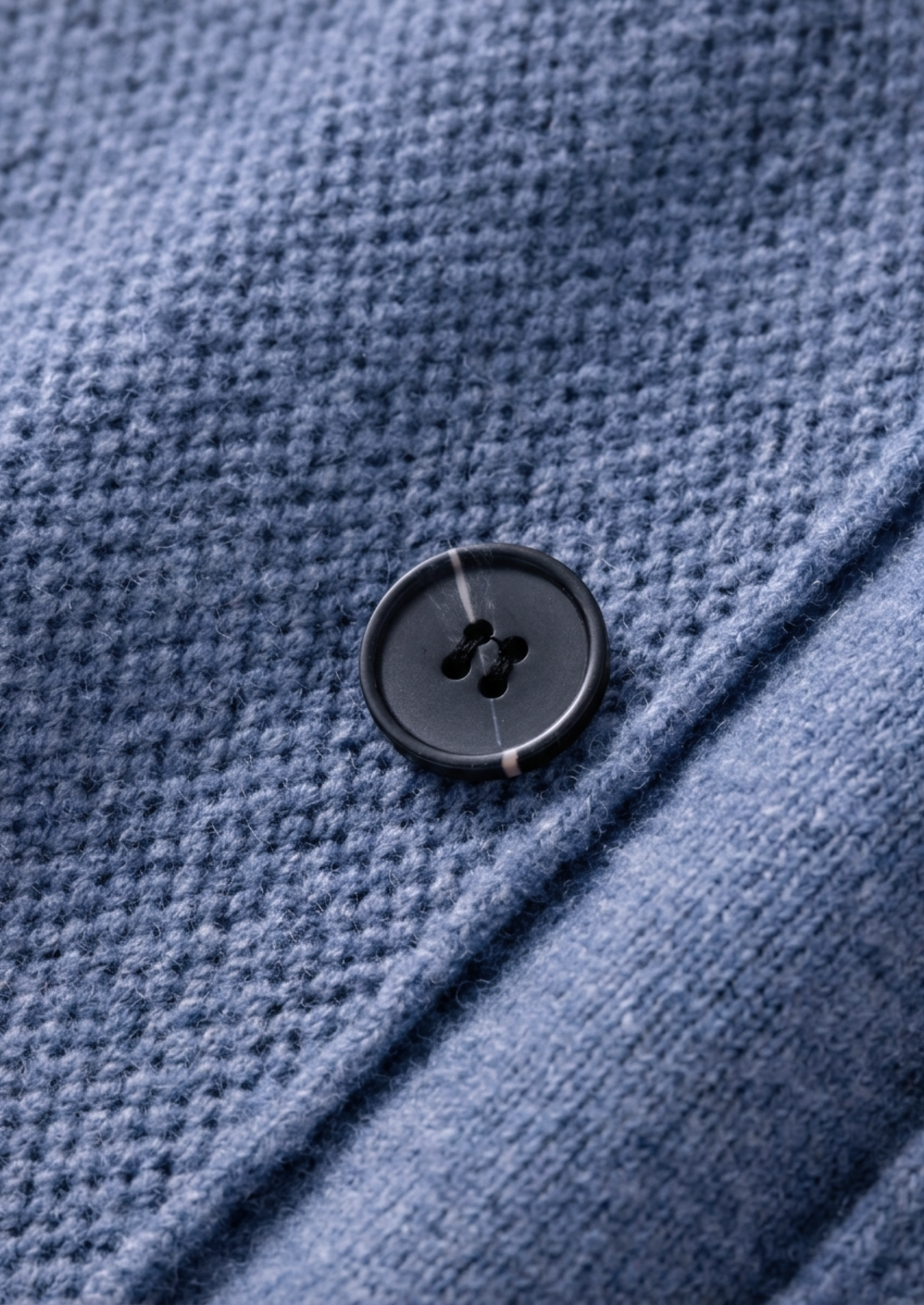 Pure Extra-Fine Merino Wool Button Overshirt | Portovelli